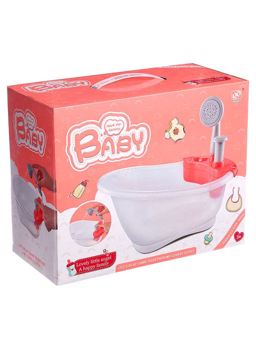 Аксессуар для пупса «Ванночка», функциональная