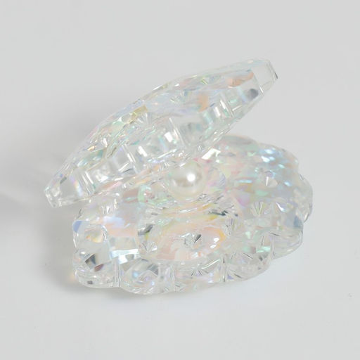 Фигурка стекло «Ракушка с жемчужиной», перламутр, 6.5×5×5 см