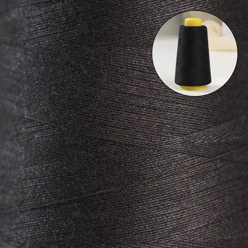 Нитки 50/2, 2700 м, чёрные