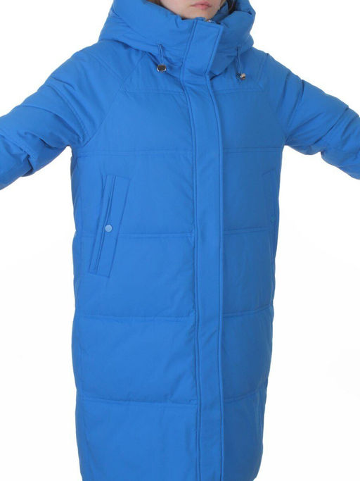 H24-620 BLUE Куртка зимняя женская (200 гр. холлофайбер)