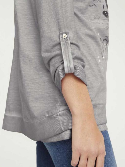 Блузка и топ 3 ч., серые - Linea tesini фото 4