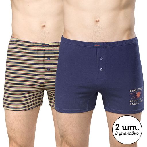 PELICAN 2шт. в упаковке MUB6896(2) Трусы мужские