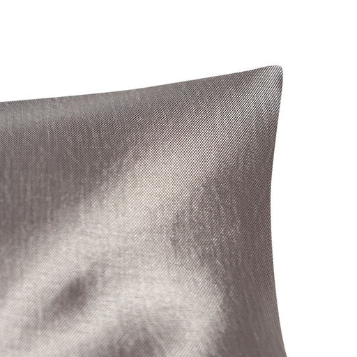 Наволочка декоративная Экономь и Я цвет серый, 40 х 40 см, полиэстер  фото 2