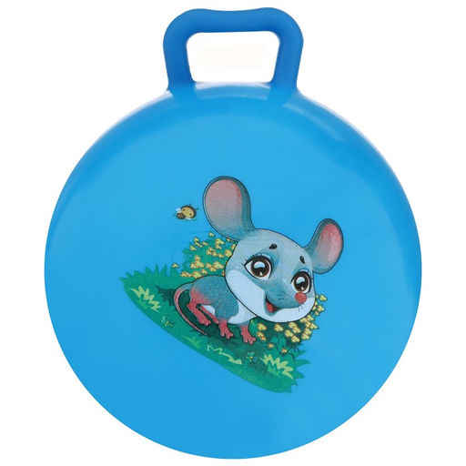 Мяч детский с ручками, d=15 см, 80 г, цвет МИКС - Simaland фото 4