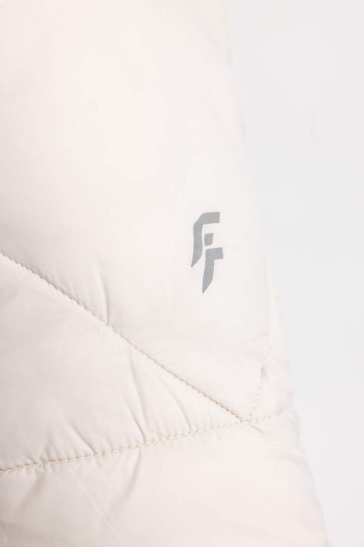 Водоотталкивающая приталенная куртка-пуховик DeFactoFit с капюшоном  фото 6