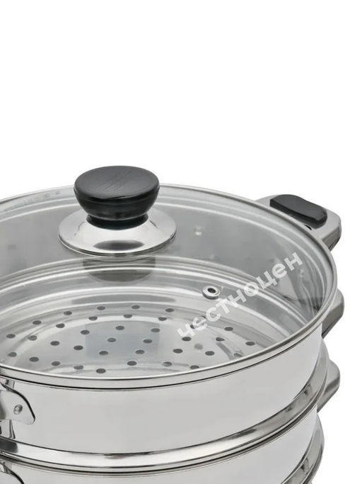 Мантоварка 30см 4- секции 21,5л индукц. дно КТ-304АТ