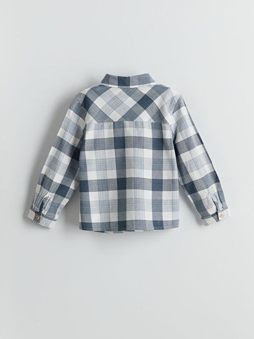 Ekose Desenli Erkek ?ocuk G?mlek