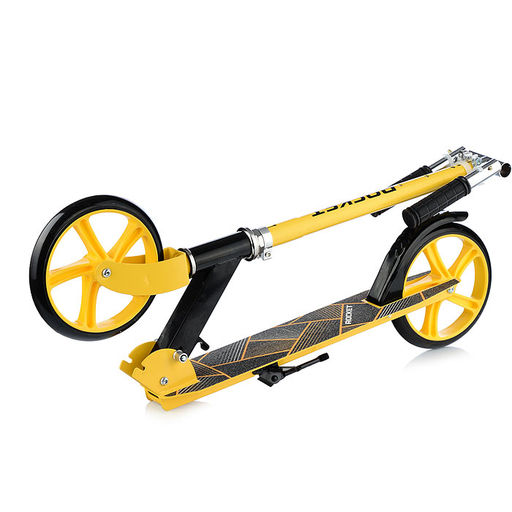 Самокат 2-х колесный ROCKET,колеса PU/ 200 мм,ABEC 7, желтый
