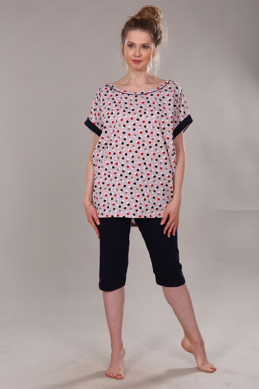 Пижама женская с бриджами ТК-275