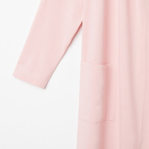 Халат женский MINAKU: Mint & Chocolate цвет пудра, р-р 52