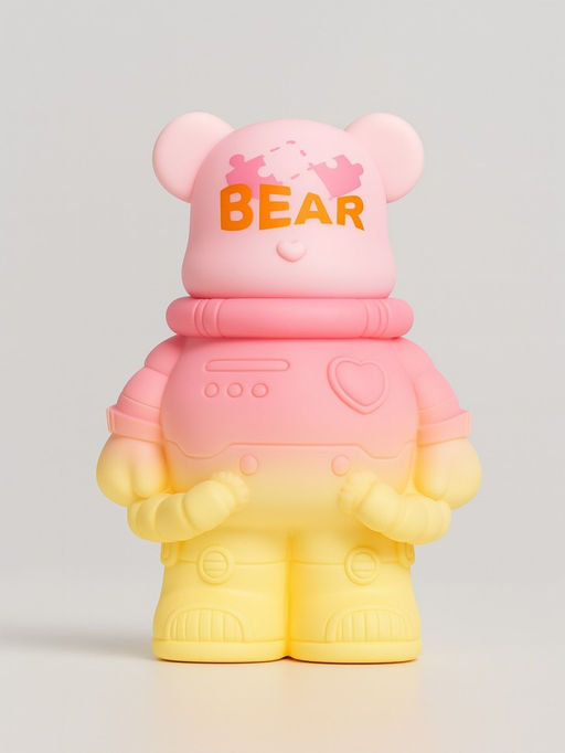 Копилка Cosmo bear, pink (20,5 см), пластик
