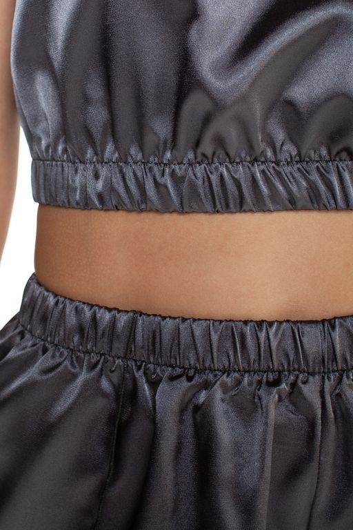 Шорты женский атлас 803/02/Фуксия - Rise фото 24