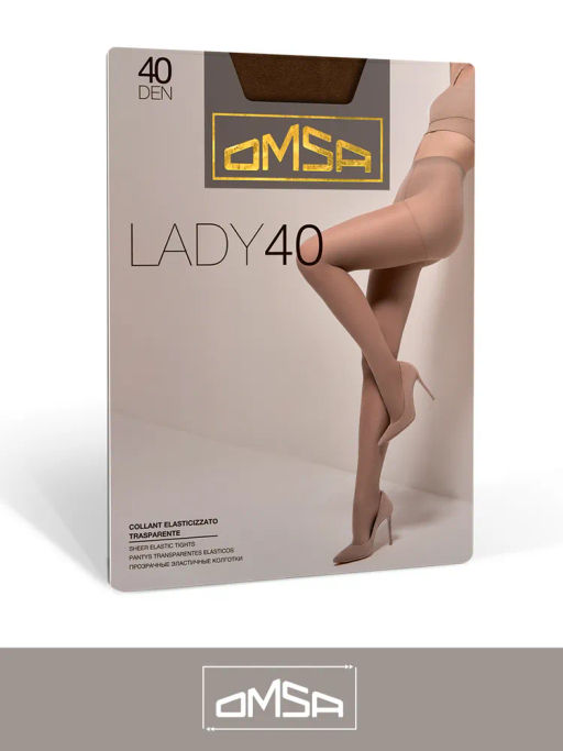 (Omsa) Lady 40 (ЧЗ) caramello фото 13
