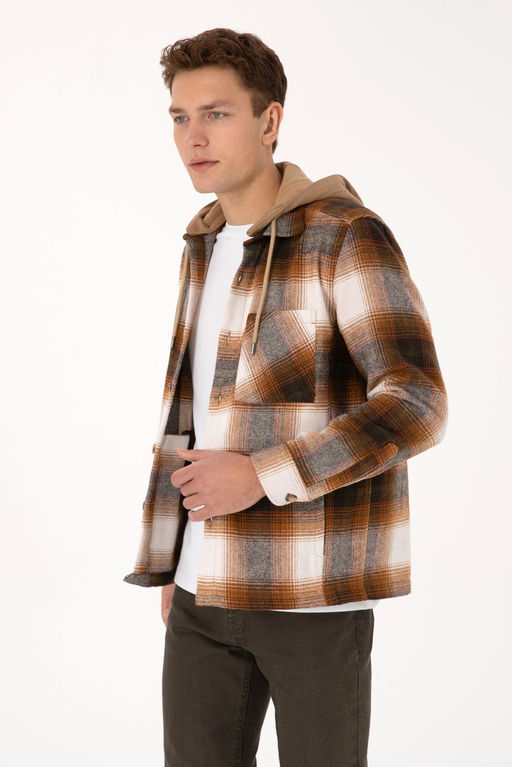 Erkek Camel DOKUMA MONT