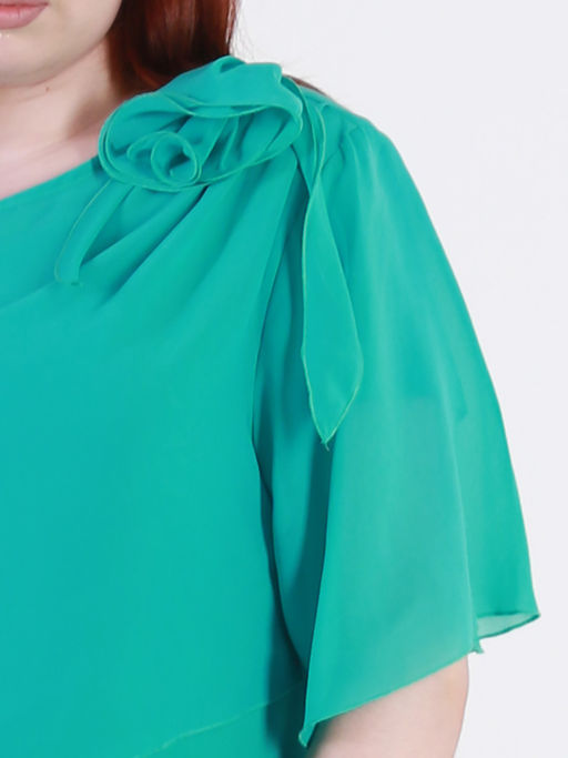 Платье-двойка мятного цвета - Almond фото 4