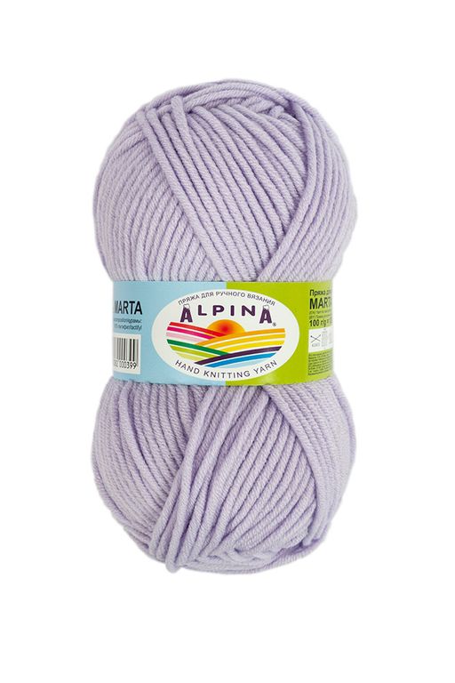Пряжа ALPINA MARTA 100% тактифил 5 шт. х 100 г 120 м  6 м