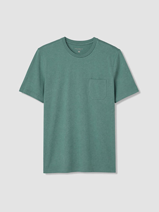Bisiklet Yaka Erkek Pijama ?st