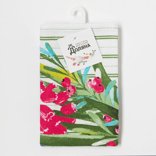 Цена за 2 шт. Полотенце кухонное Цветочная радость 35?60 см
