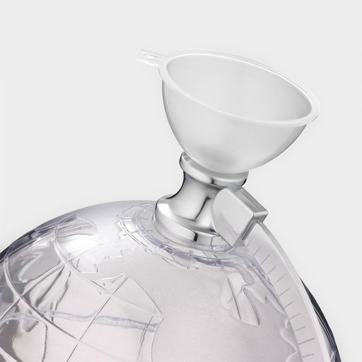 Башня пивная с воронкой Земной шар, 1,9 л, цвет серебристый - Simaland фото 7