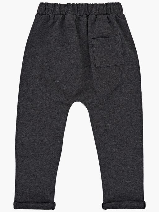 Брюки на резинке с подворотом UD 7333 черн.меланж - Mini maxi фото 7