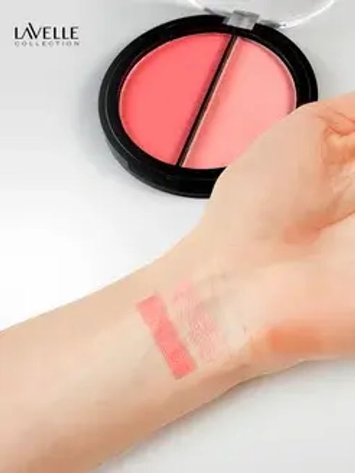 LavelleCollection Румяна Мatt Velvet Blush компактные BL-09 тон 01 розовый