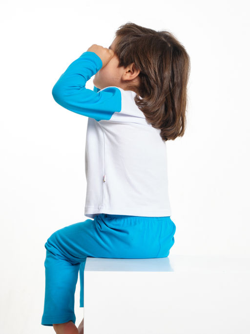 Пижама для мальчика UD 1152 белый/бирюза