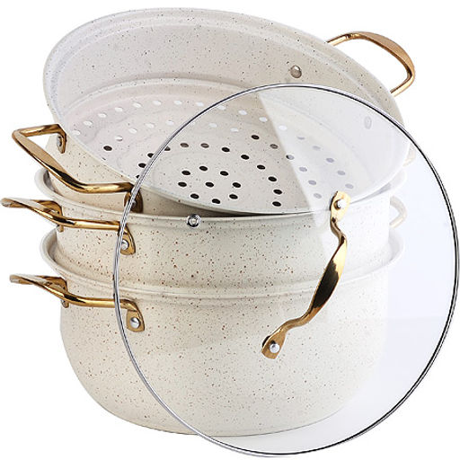 31250 Мантоварка 28см 3-х ярусная МВ (х6) - Mayer&boch фото 2