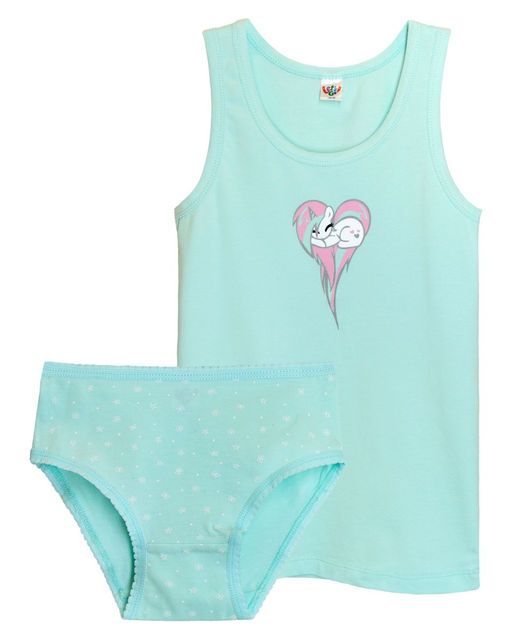 Комплект для девочки (майка,трусы) 31179 Персиковый* 199 Lets go - Let's go фото 4