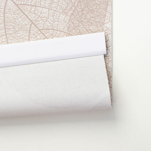 Штора рулонная Листья, 120200 см (с учётом креплений 3,5 см), цвет коричневый - Simaland фото 6