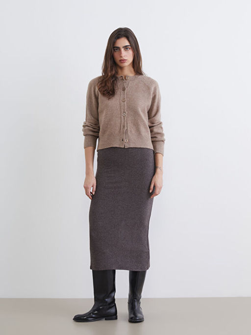 Bisiklet Yaka Kad?n Triko H?rka