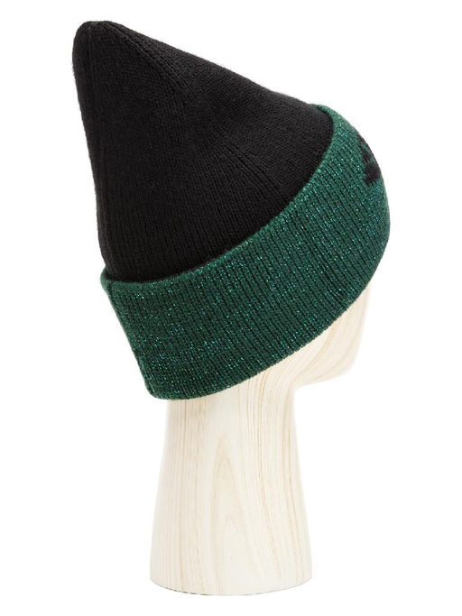 Шапка жен. шерсть+акр LB-BR55035 black/d.green - Labbra фото 46