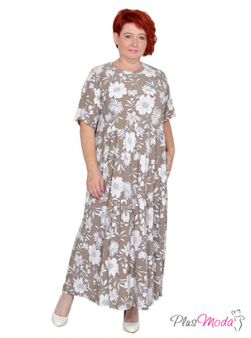 Платье Модель №1264 размеры 44-84 - Plusmoda фото 7