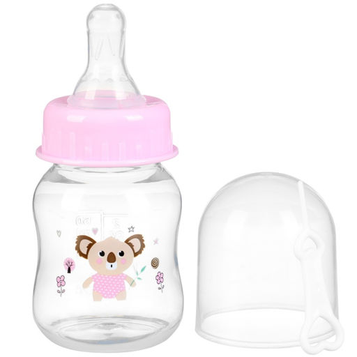 Бутылочка для кормления Крошка Я, от 3 мес., 60 мл, МИКС, (фасовка по 3 шт.)