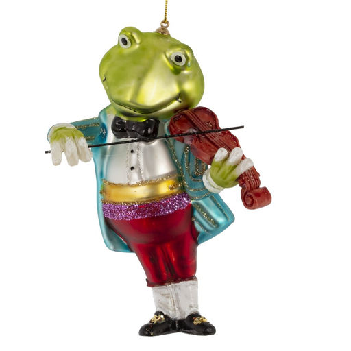 Украшение новогоднее "Лягушка", L8,5 W6 H12 см
