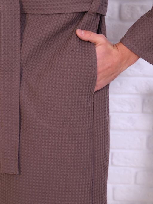 ХАЛАТ ДОМАШНИЙ ШАЛЬ ВШ-СЕР-КОР-969 - Ашматекс фото 3