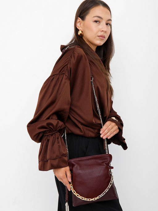 Сумка 6010-2L d.purple Polina&Eiterou