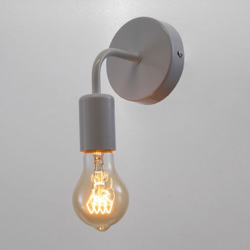 Светильник Бра 2609/1WT, E27, 40 Вт, белый, 10×12×17.5 см