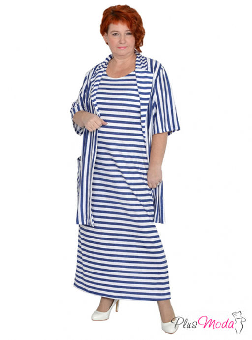 Платье Модель №1150 размеры 44-84 - Plusmoda фото 11