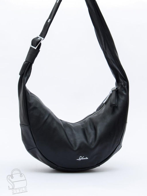 Сумка женская кожаная 9177SP black Velina Fabbaino-Safenta в Новосибирске