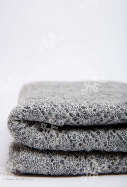 Палантин из 100% монгольской шерсти (арт. 05138-1) - Тод оймс ххк фото 4