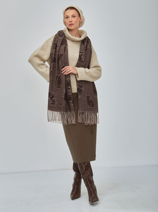 Палантин женский RH9-1555-3 - Tantino фото 3