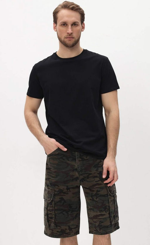 Шорты F411-0987 khaki camo - Fine joyce фото 9