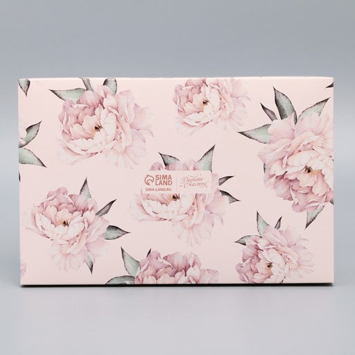 Цена за 5 шт. Коробка кондитерская для муссовых пирожных С любовью, 27?17.8?6.5 см