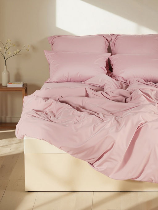 Пододеяльник 1.5-спальный SL Home, 150220 см, розовый, модал - Sima-land home фото 6