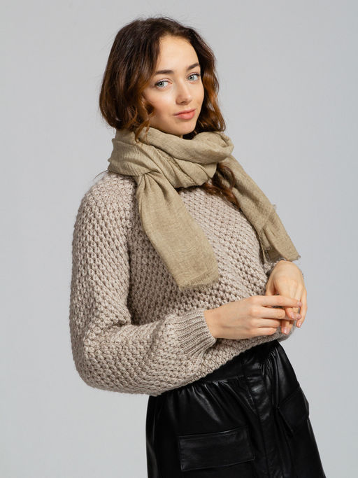 ВИСКОЗА ШЕРСТЬ Палантин ZV-12-6