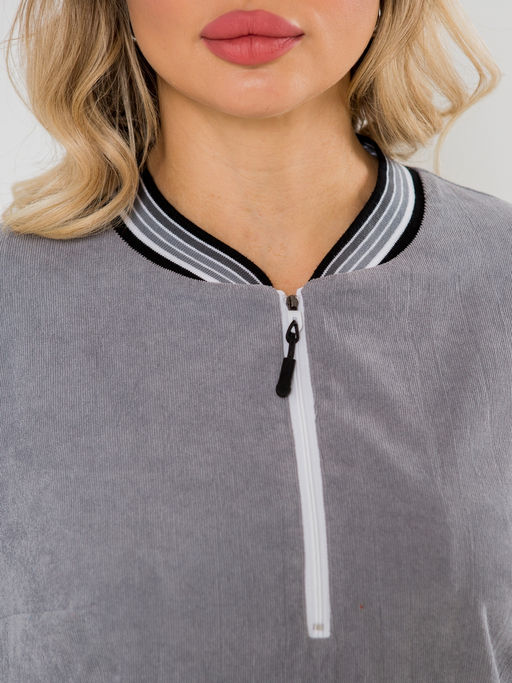 NOVITA Платье 1446 серый  фото 11