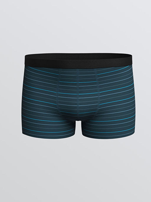 Standart Kal?p Pamuklu Esnek Erkek Boxer 3l?