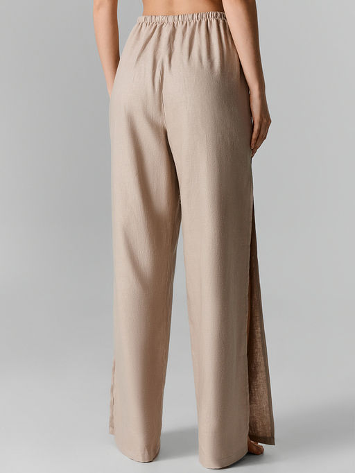 Брюки домашние женские с боковыми высокими разрезами - Mark formelle фото 7