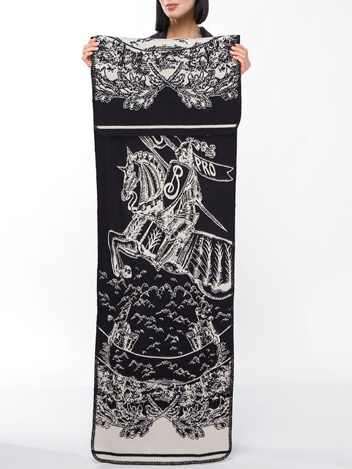 в составе ШЕСТЬ и КАШЕМИР Большой, мягкий, теплый однотонный двусторонний палантин - Tantino фото 9