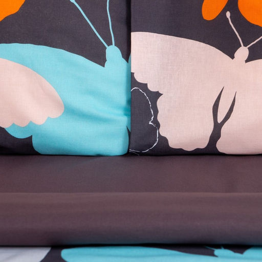 Постельное бельё Этель дуэт Butterflies 143х215 см - 2 шт, 220х240 см, 70х70 см -2 шт  фото 3